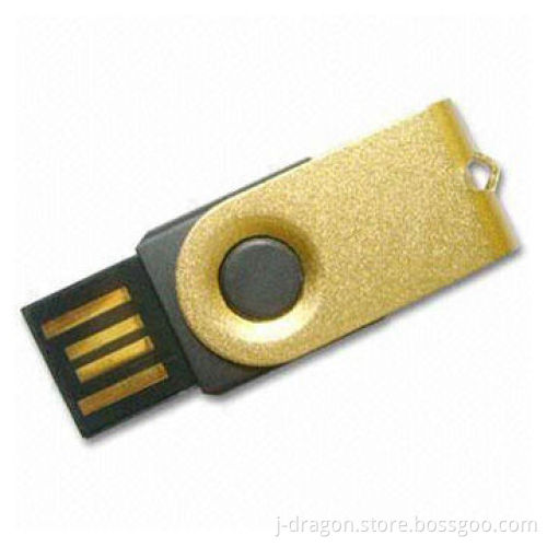 Mini USB Flash Drive with Original UDP Chipset, Available in Different Colors, Laser Engraving Logo